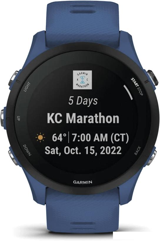 Умные часы Garmin Forerunner 255 (темно-синий/черный)