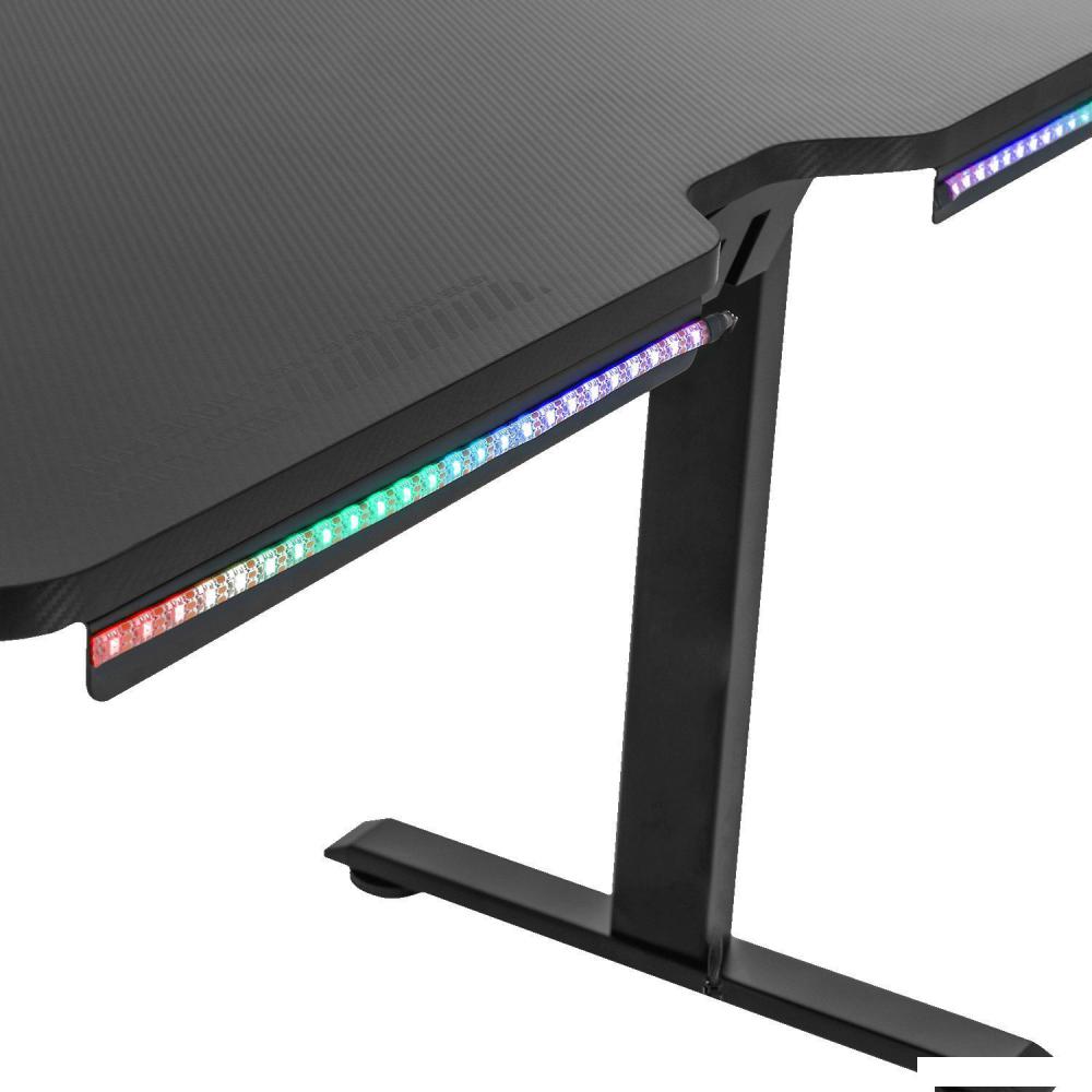 Геймерский стол Zone51 Platform Ambilight 160 Z51-PA6-BK