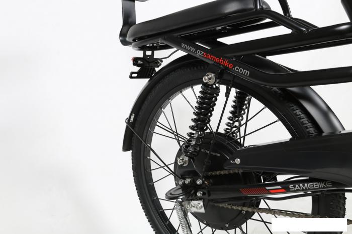 Электровелосипед SameBike Е-Alfa New SB-E-ALFA500-48/13 (черный)