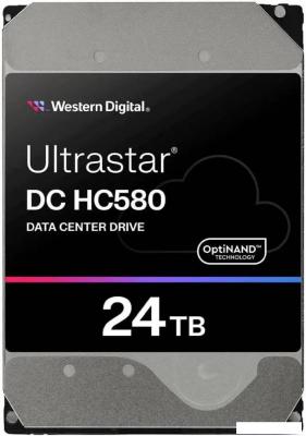 Жесткий диск WD Ultrastar DC HC580 24TB WUH722424ALE6L4