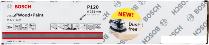 Набор шлифлистов Bosch M480 Best Wood and Paint 2608621182