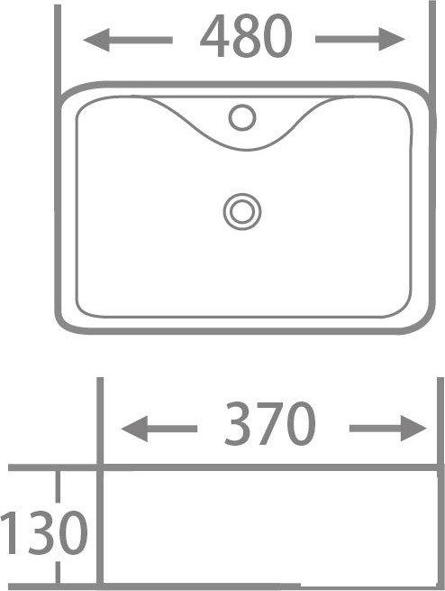 Умывальник Roxen Lex 570185