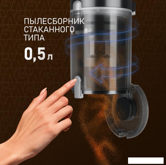 Пылесосы Weissgauff V12 BLDC 400 Nero Turbo