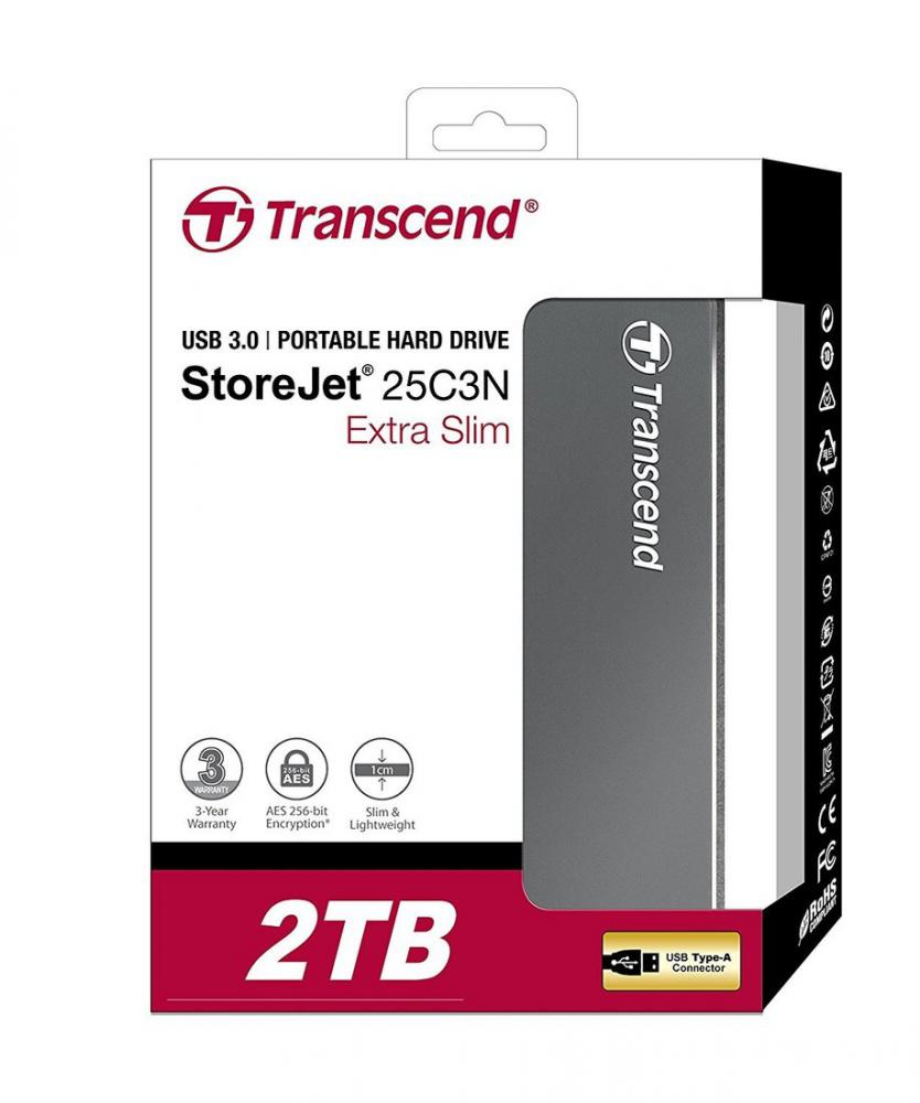Внешние накопители Transcend StoreJet 25C3 2TB [TS2TSJ25C3N]