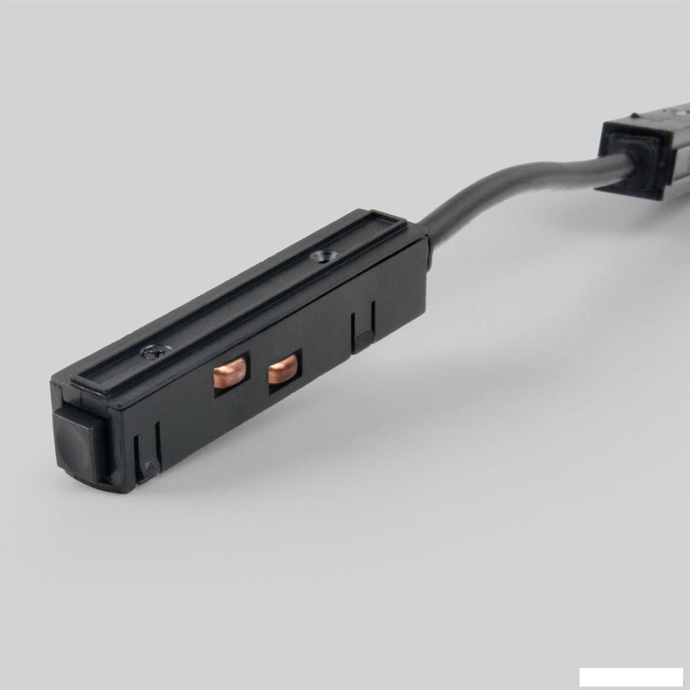 Коннектор питания шинопровода Elektrostandard Slim Magnetic гибкий 85099/00 a057214 (черный)
