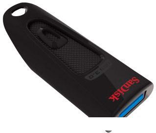 USB Flash SanDisk Ultra USB 3.0 Black 32GB (SDCZ48-032G-U46)