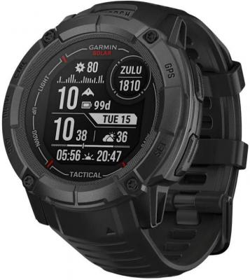 Умные часы Garmin Instinct 2x Solar Tactical Edition (черный)