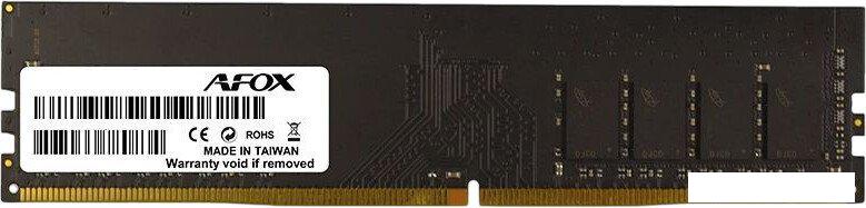 Оперативная память AFOX 8ГБ DDR4 3200 МГц AFLD48PH1P