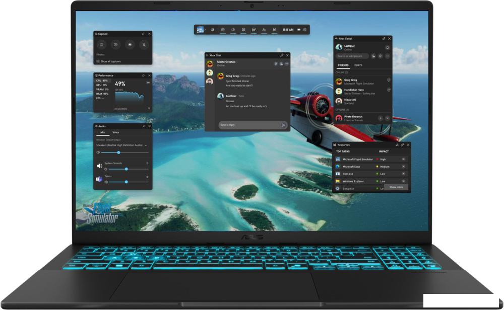Ноутбук ASUS V16 V3607VM-RP067