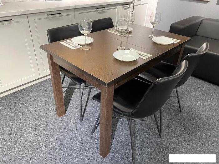 Кухонный стол Senira Кастусь 110-145x70 (венге/венге)