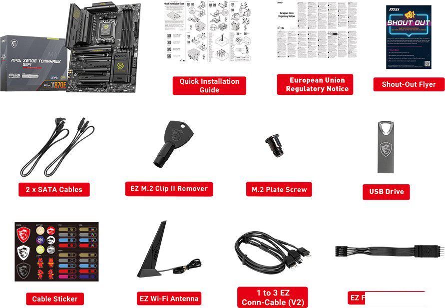 Материнская плата MSI MAG X870E Tomahawk WiFi