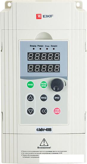 Частотный преобразователь EKF PROxima VT100-4R0-3B