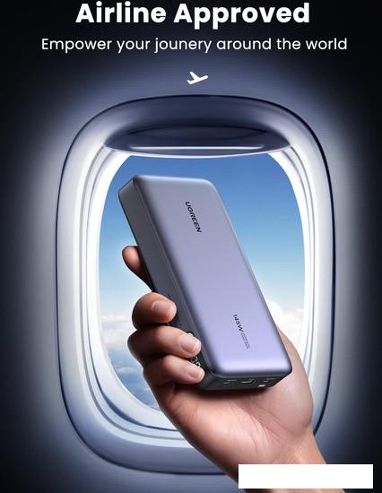 Портативные зарядные устройства Ugreen PB205 25000mAh (серый)