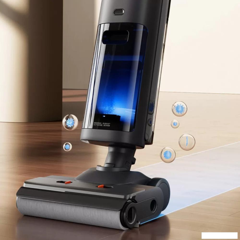 Вертикальный моющий пылесос Xiaomi Mijia Wireless Floor Scrubber 3 Pro D302CN (с переходником на евровилку)