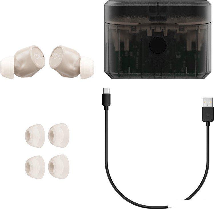Наушники HyperX Cirro Buds Pro (бежевый)