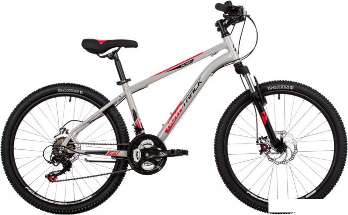Велосипед Novatrack Action D 2023 24SHD.ACTION.14GR23 (серый)