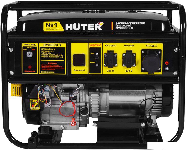 Бензиновый генератор Huter DY8000LX