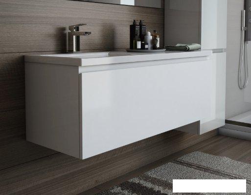 Эстет Тумба Dallas Luxe ФР-00002926 с умывальником Dallas 140 (левая)