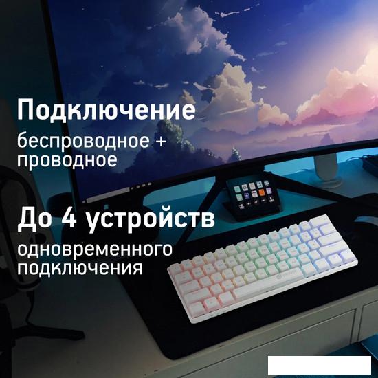 Клавиатуры Оклик K763W (белый)