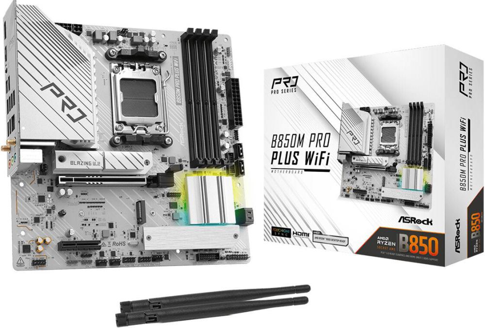 Материнская плата ASRock B850M Pro Plus WiFi