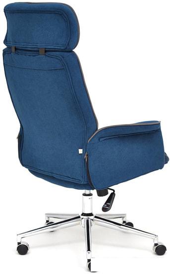 Офисное кресло TetChair Charm (флок, синий)