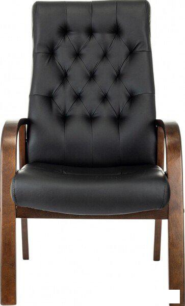 Офисные кресла и стулья Бюрократ T-9928WALNUT-CF/B (черный)