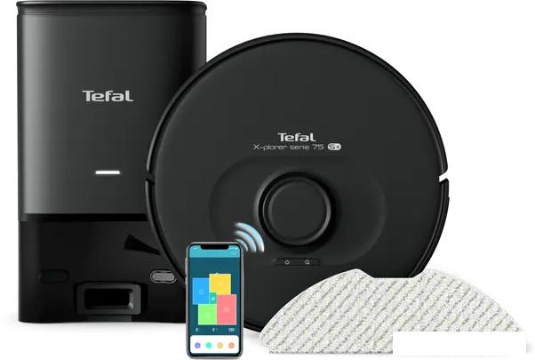 Робот-пылесос Tefal X-plorer Serie 75 S+ RG8595WH
