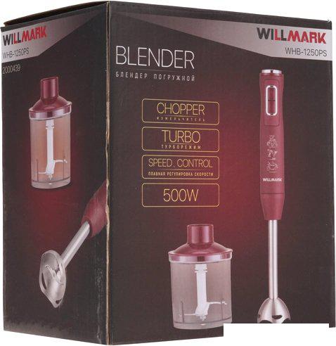 Погружной блендер Willmark WHB-1250PS