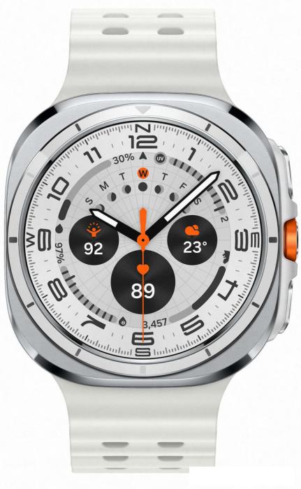 Умные часы Samsung Galaxy Watch Ultra 47 мм LTE (белый титан)