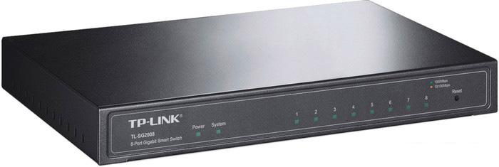 Управляемый коммутатор 2-го уровня TP-Link TL-SG2008