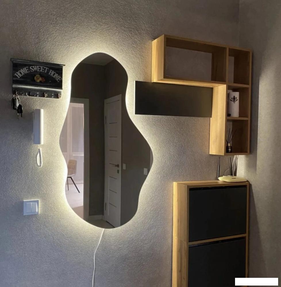 Зеркало eMZe 63x100 LED.NF.63.110.SW.4K (с подсветкой)
