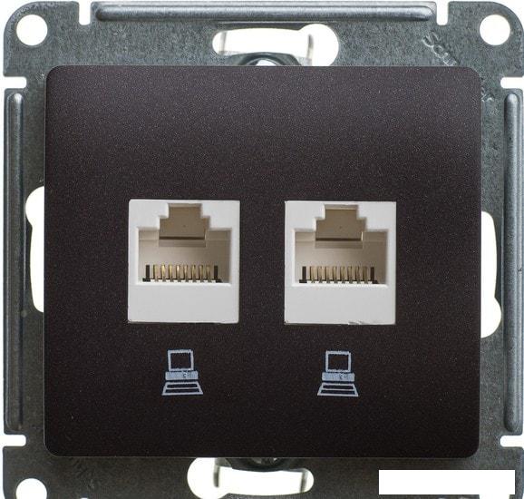 Розетка компьютерная Schneider Electric Glossa GSL000885KK