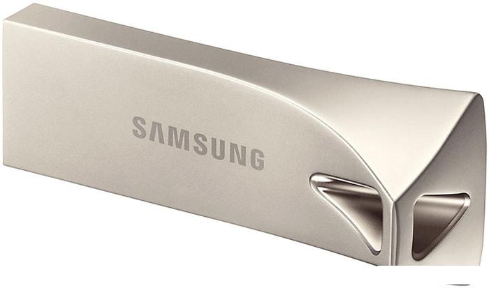 USB Flash Samsung BAR Plus 256GB (серебристый)
