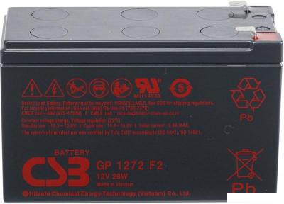 Аккумулятор для ИБП CSB Battery GP1272 28W F2 (12В/7.2 А·ч)