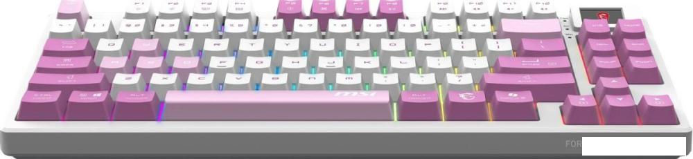 Клавиатура MSI Forge GK600 TKL Wireless Violet