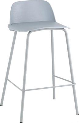 Стул Stool Group Mist полубарный (серо-голубой)