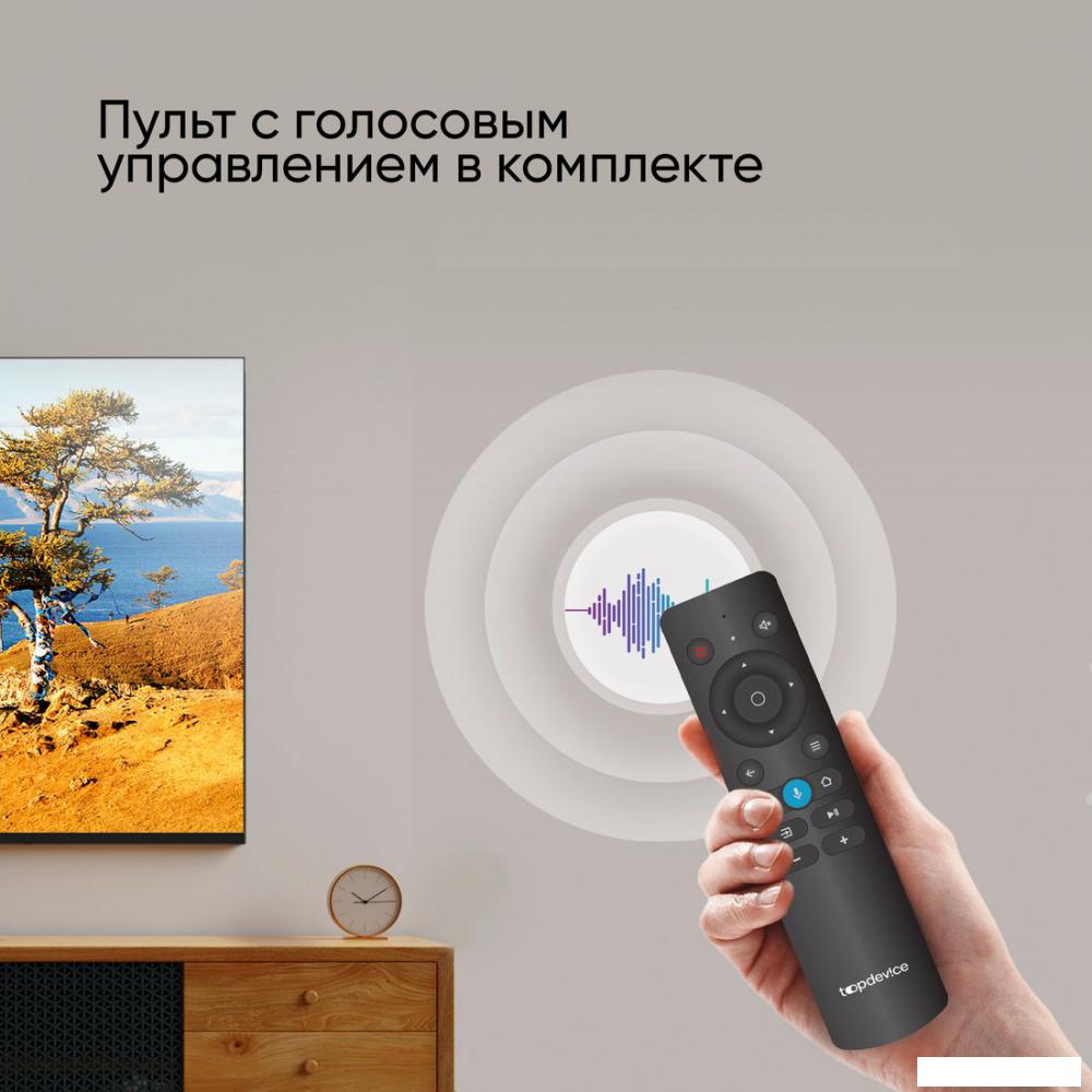 Телевизор Topdevice 32" SMART TV YаOS (черный)