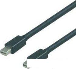 Кабель Wize mini DisplayPort - mini DisplayPort WMP10-MA-K40 (50 м, черный)
