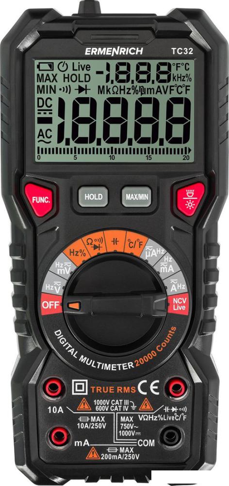 Мультиметр Ermenrich Zing TC32 82989
