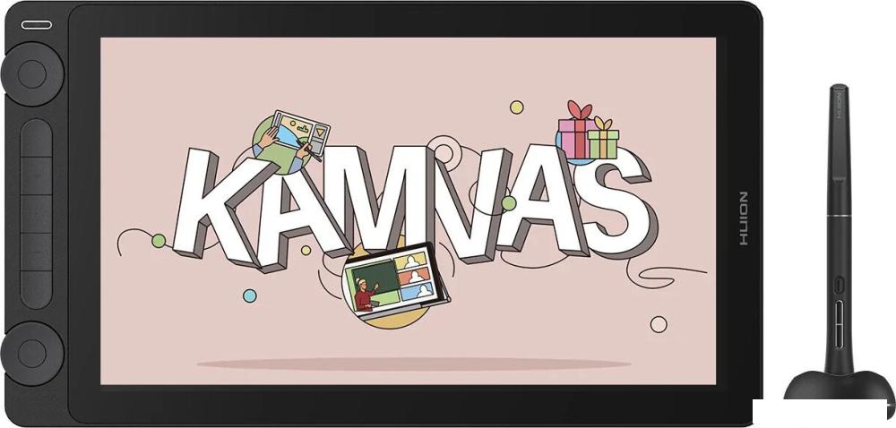Графический монитор Huion Kamvas 16 Gen 3 GS1563 (черный)