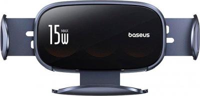 Универсальный держатель Baseus LightChaser Series Triple-Coil Wireless Charging Electric Car Mount C40355901111-00 Универсальный держатель Baseus LightChaser Series Triple-Coil Wireless Charging Electric Car Mount C40355901111-00