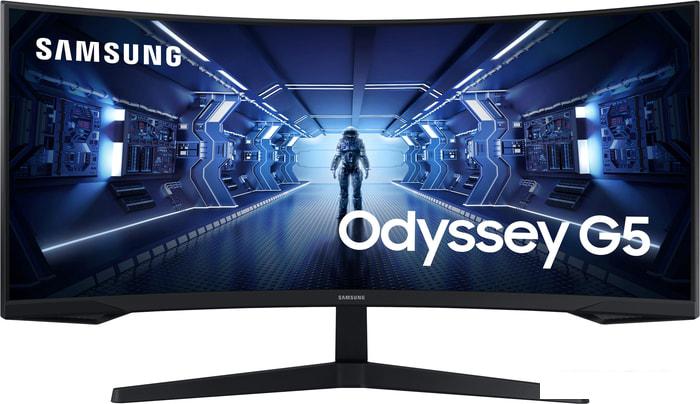 Игровой монитор Samsung Odyssey G5 LC34G55TWWIXCI