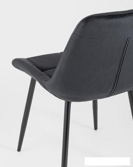 Стул Stool Group Флекс велюр (черный)