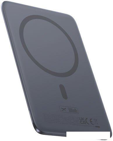 Внешний аккумулятор Baseus PicoGo AM41 Ultra-Slim Magnetic Power Bank 5000mAh (серый)