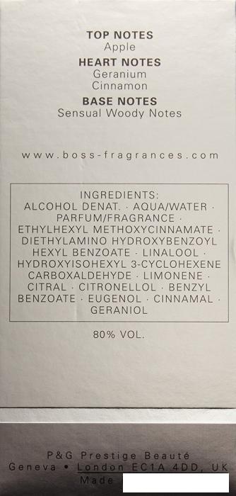 Туалетная вода Hugo Boss Boss Bottled EdT (50 мл)