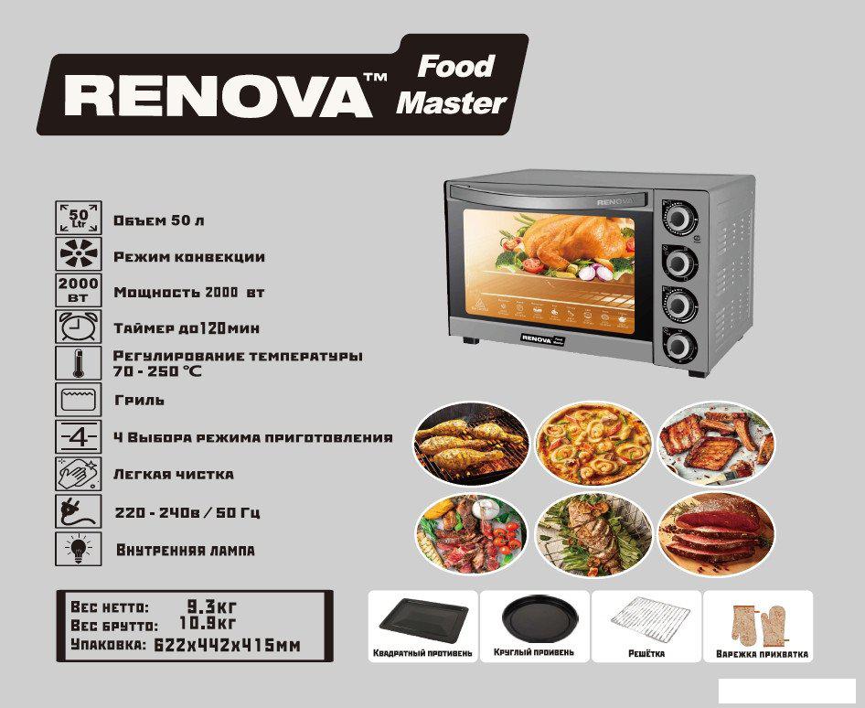 Мини-печи (ростеры) Renova MO-50GFLTS1