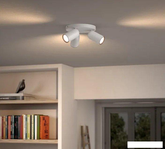 Припотолочная люстра Philips Pongee Plate/Spiral White 3xNW 230V 915005531101