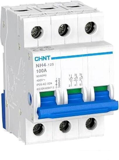 Выключатель нагрузки Chint NH4 3P 125A 398034