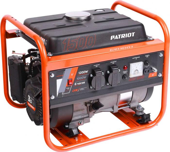Бензиновый генератор Patriot GRS 1500