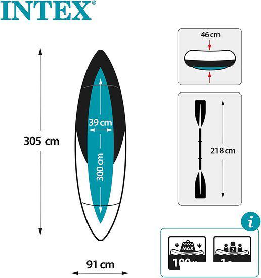 Байдарка Intex Excursion Pro K1 Kayak